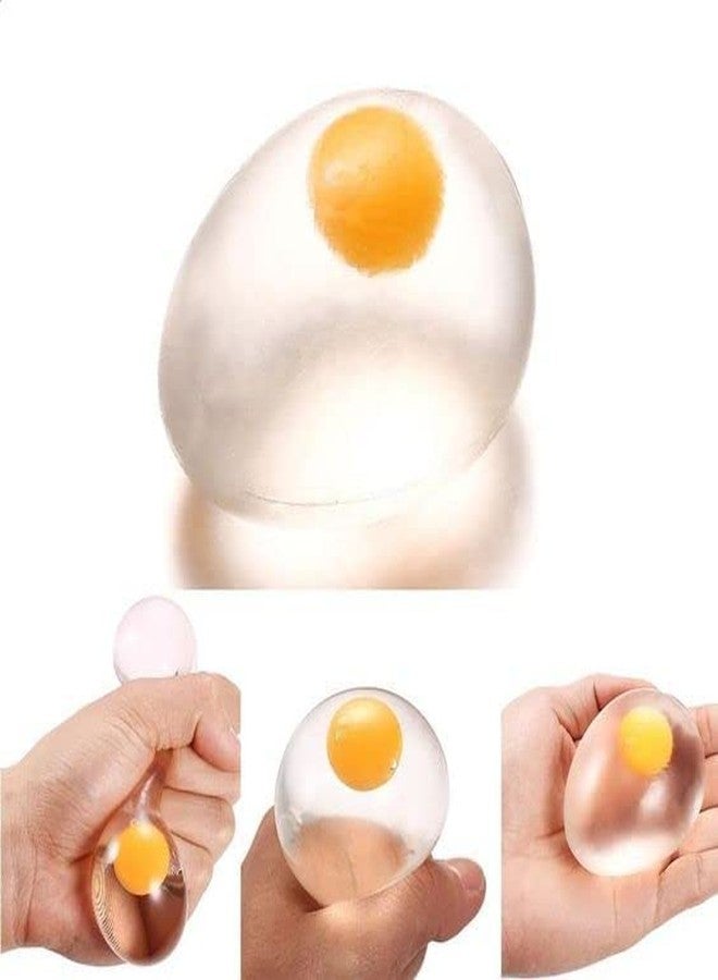 KANAbee - Novelty Anti Stress Ball Fun Splat Egg Venting Balls Reliever Toy Funny Gift Vent Toy (Pack of 1) - Image 5